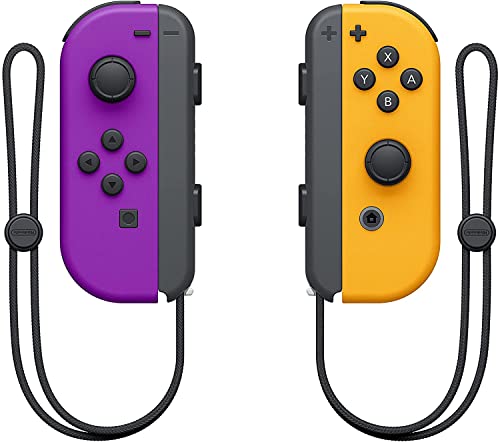 Nintendo Joy-Con (set Izda/Dcha) Morado Neón/Naranja Neón