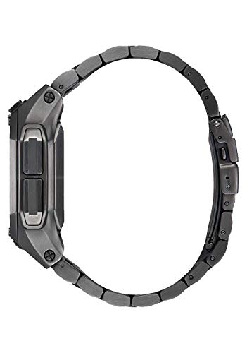 Nixon Reloj Digital para de los Hombres de Automático Chino con Correa en Acero Inoxidable A1268-131-00