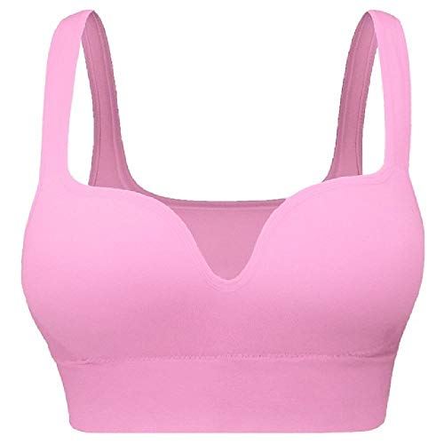 NObrand Sujetador Deportivo Mujer Sexy Mesh Brathable Sport Top Push Up Bra Mujer Gimnasio Fitness Deportes