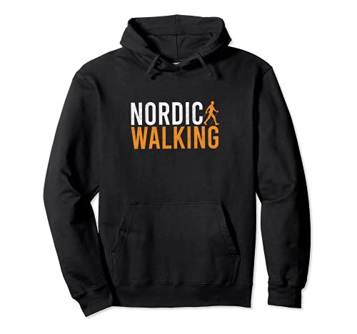 Nordic Walking I Bastones De Marcha Nórdica Sudadera con Capucha
