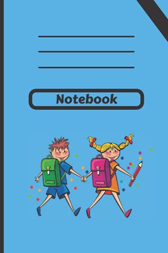 Notebook for kids: Notebook for kids preschool ages 5-8 100 pages lined