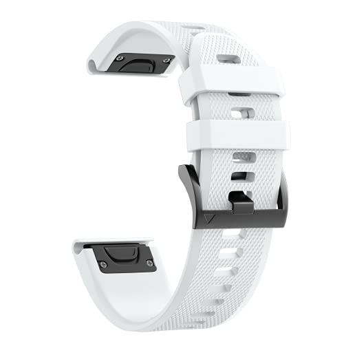 NotoCity Garmin Fenix 3 Correa, Silicona Reemplazo Correa para Garmin Fenix 5X/Fenix 5X Plus/Fenix 6X/Fenix 6X Pro/Fenix 3/Fenix 3 HR, Easy-Fit, no Adapta a Fenix 5