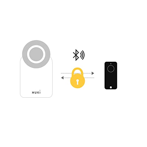 Nuki Fob, llavero Bluetooth, cerrar la puerta pulsando un botón, extensión smart para el Nuki Smart Lock, abrepuertas sin contacto, cerradura eléctrica, cerradura bluetooth, Nuki Smart Home