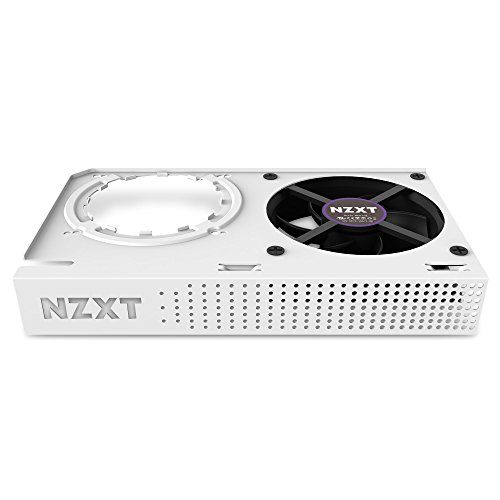 NZXT KRAKEN G12 - Kit de montaje de GPU para refrigeradores líquidos todo en uno de la serie Kraken X - Compatibilidad con GPU AMD y NVIDIA - Refrigeración activa para VRM - Blanco