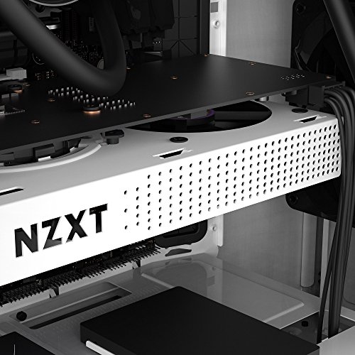 NZXT KRAKEN G12 - Kit de montaje de GPU para refrigeradores líquidos todo en uno de la serie Kraken X - Compatibilidad con GPU AMD y NVIDIA - Refrigeración activa para VRM - Blanco