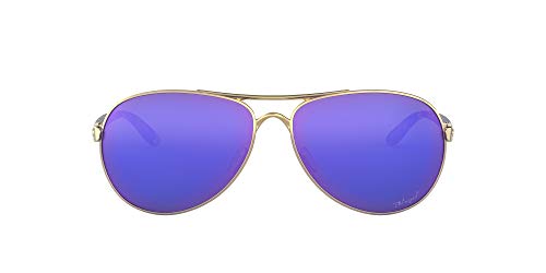 Oakley 0OO4079 Gafas, Polished Gold, 59 para Mujer