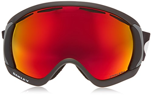 Oakley Canopy Gafas Deportivas, Unisex, Matte Black Fire Lens, 000