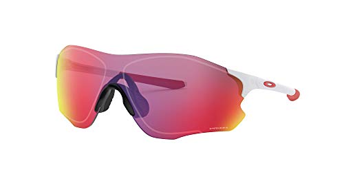 Oakley Evzero (A) 931304 38 Gafas de Sol, Blanco (Polished White), Hombre