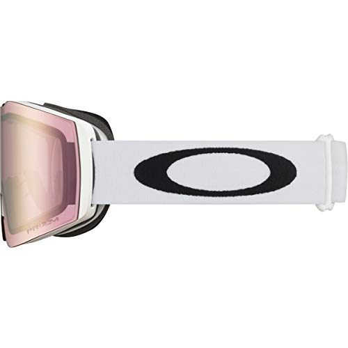 Oakley Fall Line Xm Gafas, Me Gusta/Xdf/Rosa (Blanco Mate/Prizm Snow Hi Pink Iridium), M Unisex Adulto