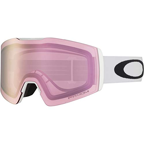 Oakley Fall Line Xm Gafas, Me Gusta/Xdf/Rosa (Blanco Mate/Prizm Snow Hi Pink Iridium), M Unisex Adulto