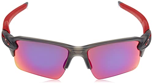 Oakley Flak 2.0 XL Gafas de Sol, no polarizado, Unisex, Multicolor (MatteGreySmoke w/Prizm Road), 0