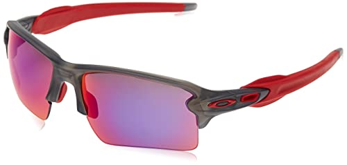 Oakley Flak 2.0 XL Gafas de Sol, no polarizado, Unisex, Multicolor (MatteGreySmoke w/Prizm Road), 0