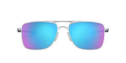 Oakley Gauge 8 4124 Gafas, Matte Lead/Prizmsapphire, 62 para Hombre