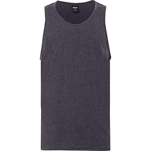 Oakley Mark II Tank Camisa, Jet Black Heather, S para Hombre