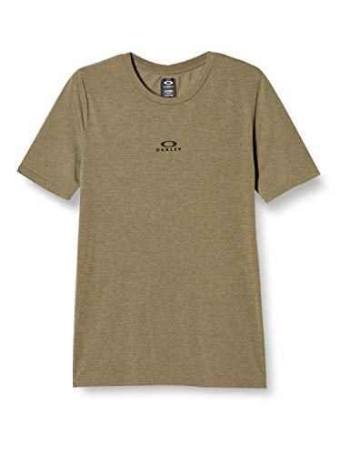 Oakley Mens Bark New SS Camisa, Dark Brush Lt Htr, XS para Hombre