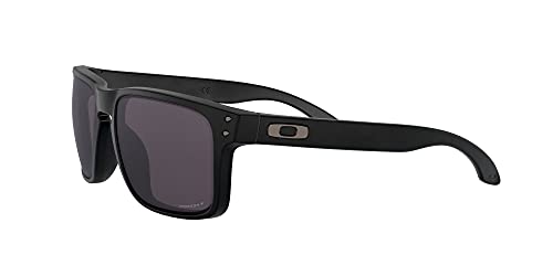 Oakley SI Men's Holbrook OO9102-K355 Sunglasses Matte Black/Prizm Grey Polarized