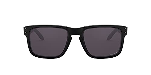 Oakley SI Men's Holbrook OO9102-K355 Sunglasses Matte Black/Prizm Grey Polarized