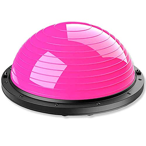 OcioDual Entrenador de Equilibrio 58cm Rosa Bos Balance Trainer Fitball Pelota de Gimnasia Pilates Up con Inflador Unisex Adulto