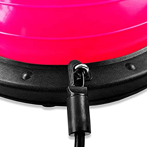 OcioDual Entrenador de Equilibrio 58cm Rosa Bos Balance Trainer Fitball Pelota de Gimnasia Pilates Up con Inflador Unisex Adulto