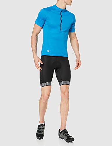 Odlo Fujin Licra Corta para Ciclismo, Hombre, Negro, S