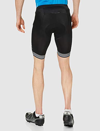 Odlo Fujin Licra Corta para Ciclismo, Hombre, Negro, S