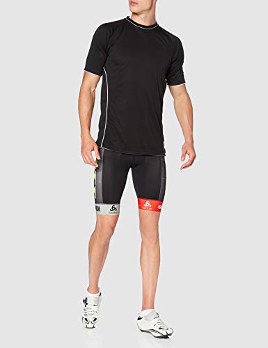 Odlo Racin Suspenders Tights Pantalones Cortos, Scott Sram 2020, S para Hombre