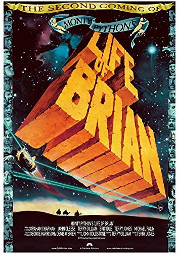 Official - Póster de Monty Python La vida de Brian (27 x 41 pulgadas)