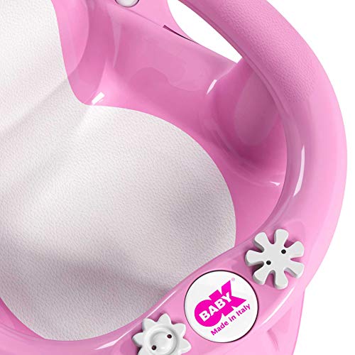 OKBABY Babysun Anillo Ok Bebé Flipper Baño Rose, Fucsia, Única