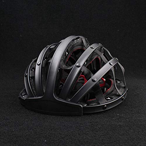 OLEEKA Ciclo Casco, Casco Plegable Hombre Mujer Adolescente Ciclismo MTB Bicicleta, Casco Ajustable Ultraligero Casco Fresco