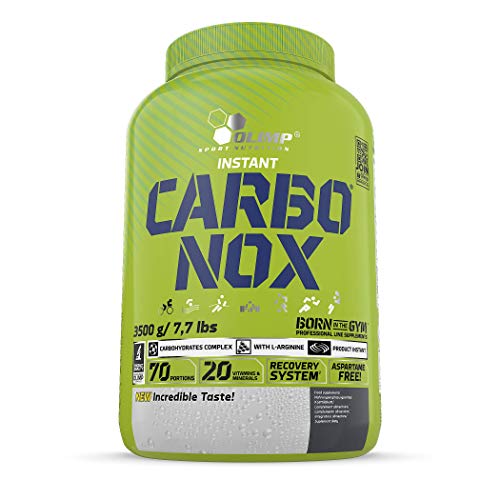 Olimp Sport Nutrition Carbonox Suplementos de Carbohidratos para Deportistas Sabor Naranja - 3.5 kg
