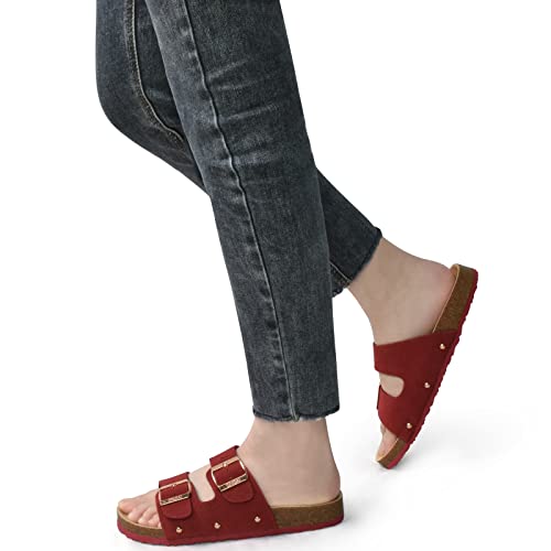 ONCAI Palabra de Mujer con Sandalias Zapatillas de Moda de Verano