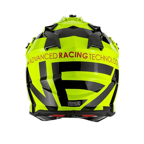 Oneal 2SRS Youth Helmet Slick Neon Yellow/Black M (51/52 cm) Casco, Adultos Unisex