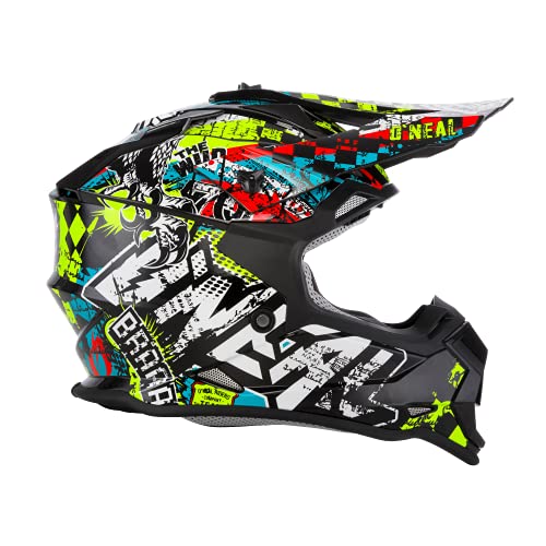 Oneal 2SRS Youth Helmet Wild Multi M (51/52 cm) Casco, Adultos Unisex