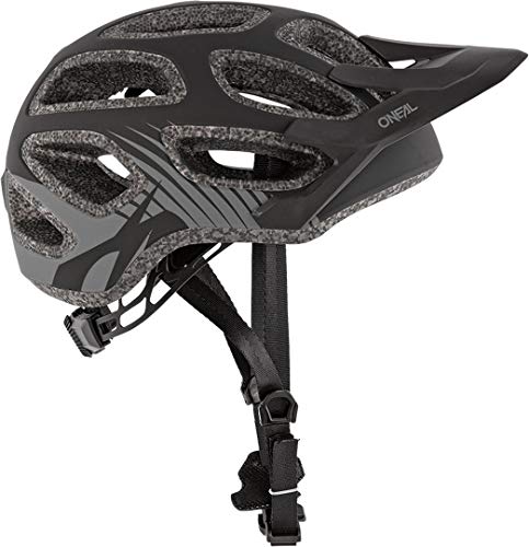 O'NEAL | Casco de Bicicleta Mountain Bike | MTB Downhill Freeride | Casco All-Mountain/Enduro, Ajuste Ajustable | Casco Thunderball Airy | Adultos | Negro | Talla XXS/52-M/57