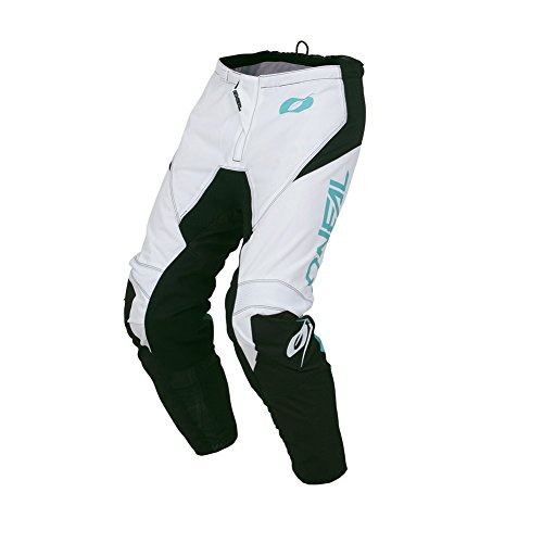 Oneal Element Pants 010E-332 Equipacion para montar en bicicleta y Motocross, Adultos unisex, 32, Blanco