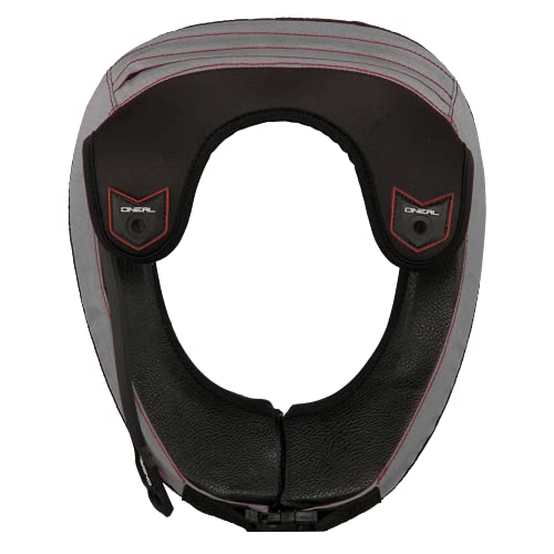 O'Neal | Protector de Motocross | MX MTB Mountain Bike Enduro Motocicleta | Protege contra la compresión axial, hiperflexión, hiperextensión | NX2 Neck Collar | Adultos | Negro | Talla única