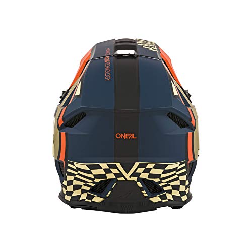 O'Neal S, Azul y Naranja Blade Polyacrylite ZYPHR-Casco de Ciclismo (Talla, 55/56 cm), Color, Adultos Unisex