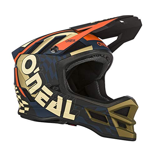 O'Neal S, Azul y Naranja Blade Polyacrylite ZYPHR-Casco de Ciclismo (Talla, 55/56 cm), Color, Adultos Unisex