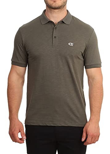 O'Neill Lm Jacks Base Polo, Camiseta para Hombre, Verde (6530 Military Green), XS