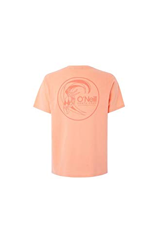 O'Neill LM Logo Camiseta Manga Corta, Hombre, Naranja (Canteloupe), S