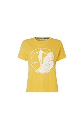 O'NEILL LW Olympia Camiseta de Manga Corta, Mujer, Amarillo (Golden Rod), S