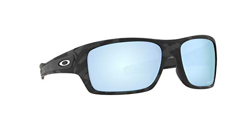 OO9263 Turbine Sunglasses, Matte Black Camo/Prizm Deep Water Polarized, 65mm