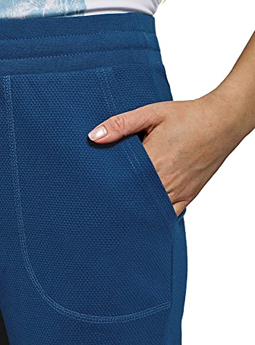 oodji Ultra Mujer Pantalones Deportivos con Cordones, Azul, S