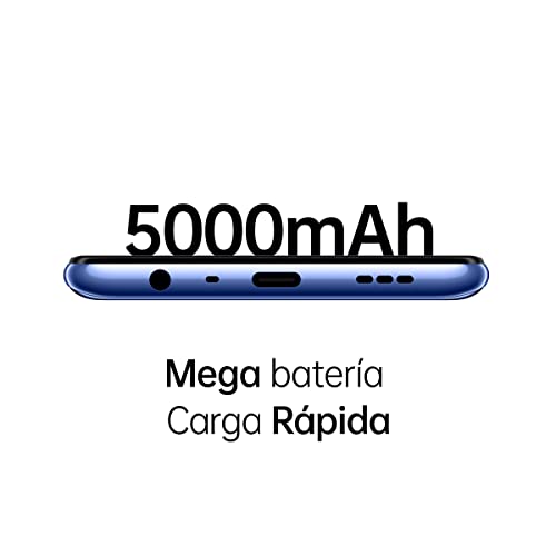 OPPO A74 - Smartphone 128GB, 6GB RAM, Dual SIM, Carga rápida 33W - Azul
