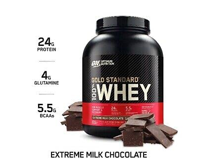 Optimum Nutrition Proteína On 100% Whey Gold Standard 5 Lbs (2,27 Kg)