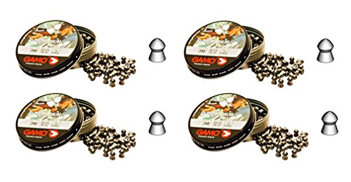 Outletdelocio. 4 latas de 250 perdigones Gamo Pro-Magnum de Copa-Punta 4,5mm.