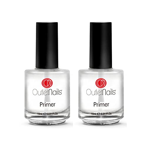 Pack 2 Primer 15ml para uñas de gel / uñas acrilicas / sin acidos / Primer uñas acrílicas / Primer uñas esculpidas