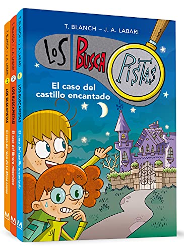 Pack Los BuscaPistas: El caso del castillo encantado | El caso del librero misterioso | El caso del robo de la Mona Louisa (Los BuscaPistas 1-3): 105294 (Serie Los BuscaPistas)