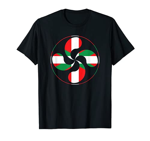 Paiz Vasco Espana Ikurrina Euskal Herria Europa Bandera Camiseta