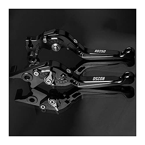 Palanca de Freno de Motocicleta para Yama-HAS RD250 a/B/C/D/E/F RD250LC RD350LC RD400 C/D/E/F RD 250 350 400 LC Plegables Extensibles Freno de la Motocicleta palancas de Embrague por Xiangshan